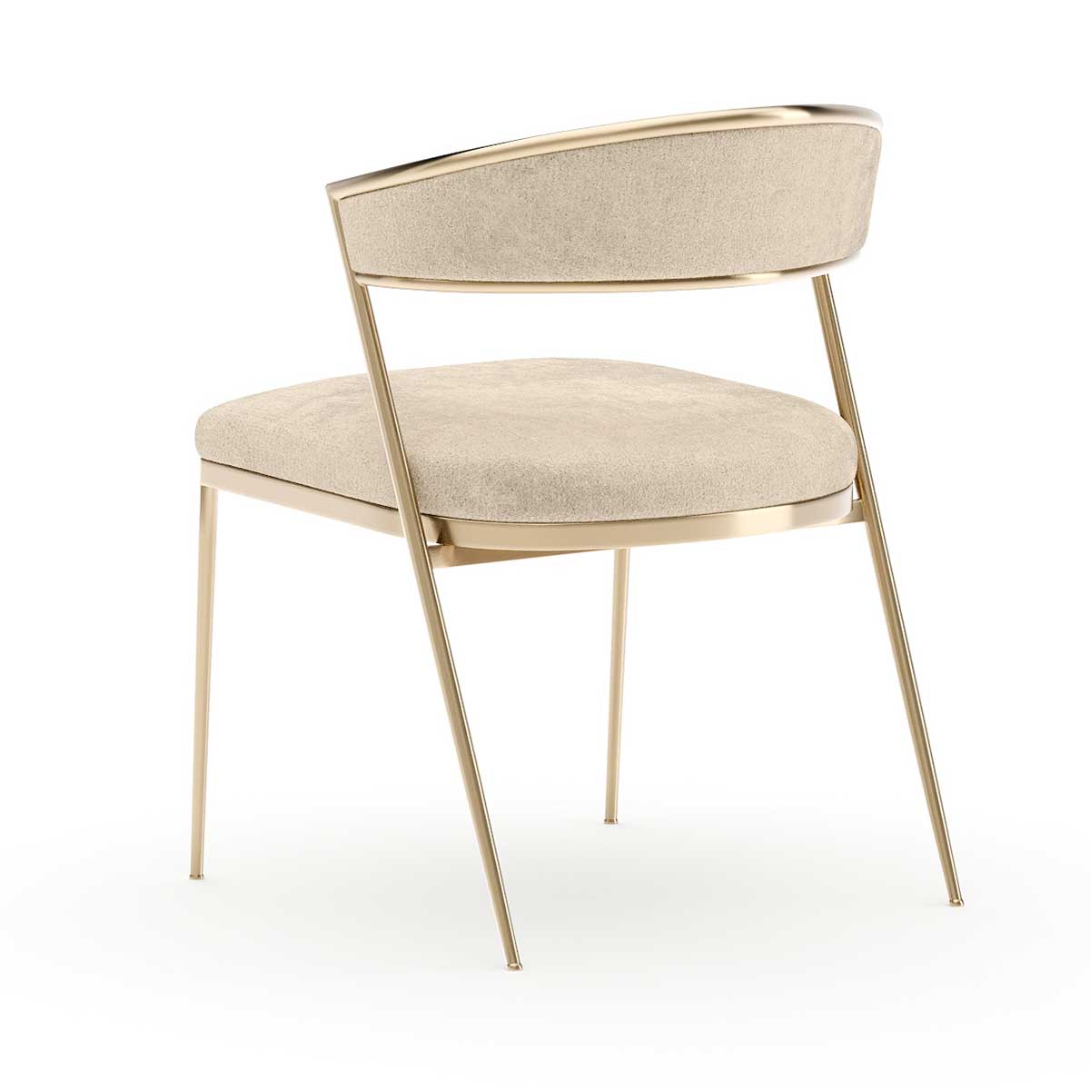 Dario Side Chair – Ivory - Image 4