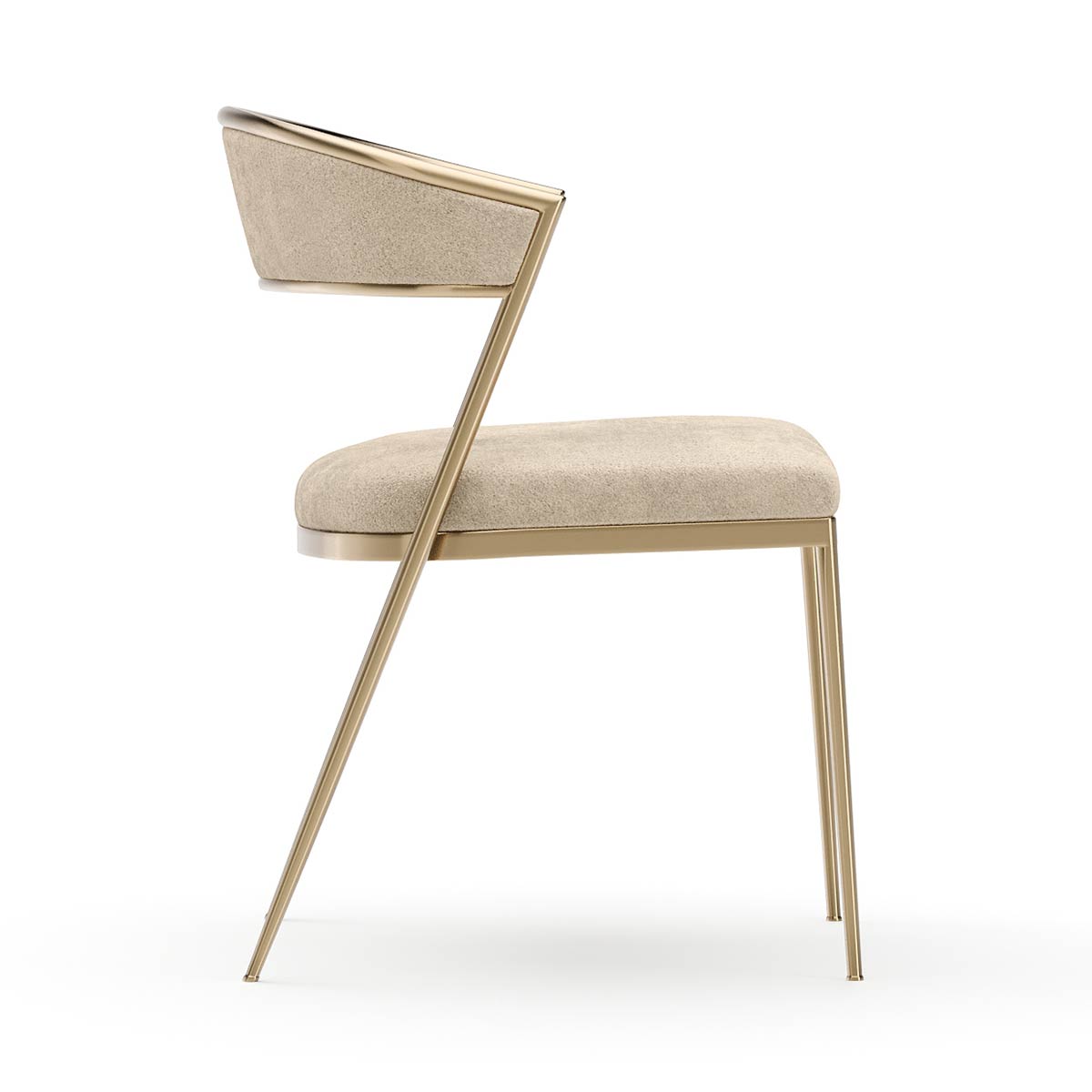 Dario Side Chair – Ivory - Image 3