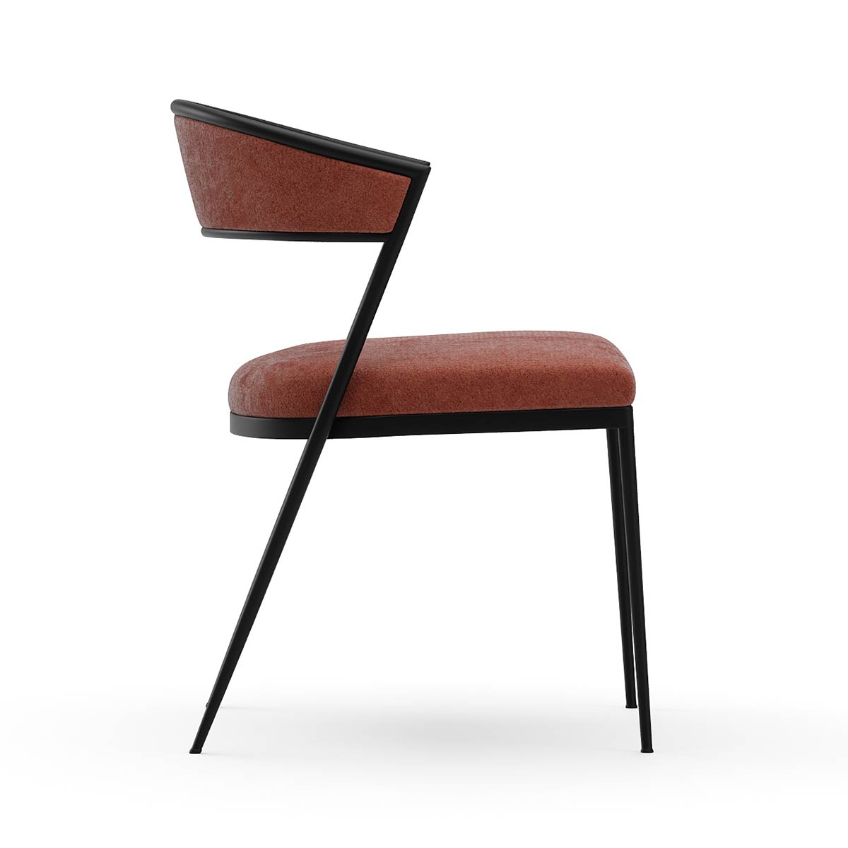 Dario Side Chair – Rouge - Image 3