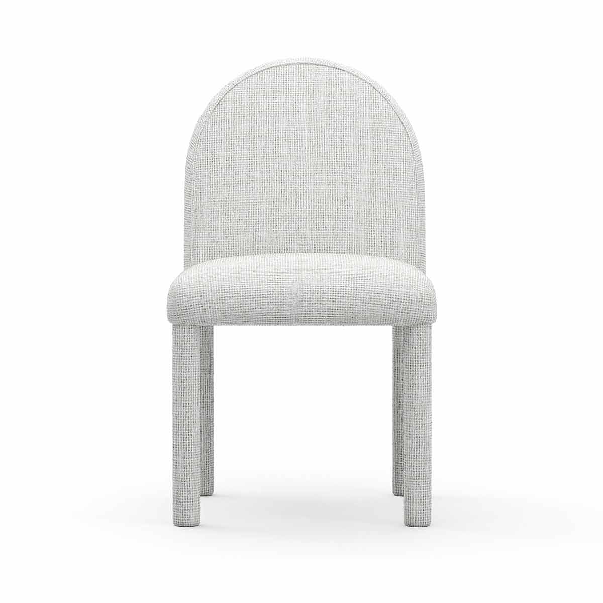 Archie Dining Chair – Ivory - Image 3
