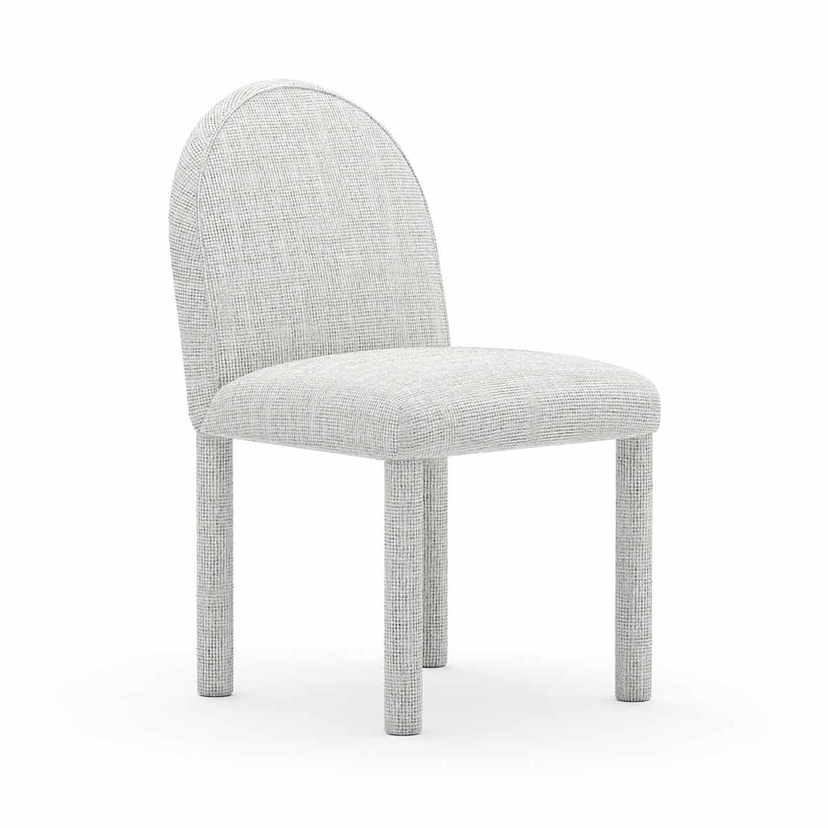 Archie Dining Chair – Ivory | Caracole Spring 2026 | Elegant Contemporary Luxury Exclusive Designer Furniture