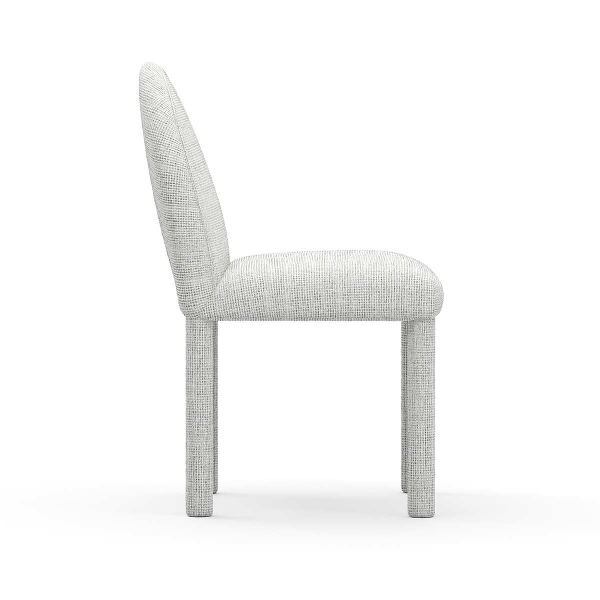 Archie Dining Chair – Ivory - Image 4