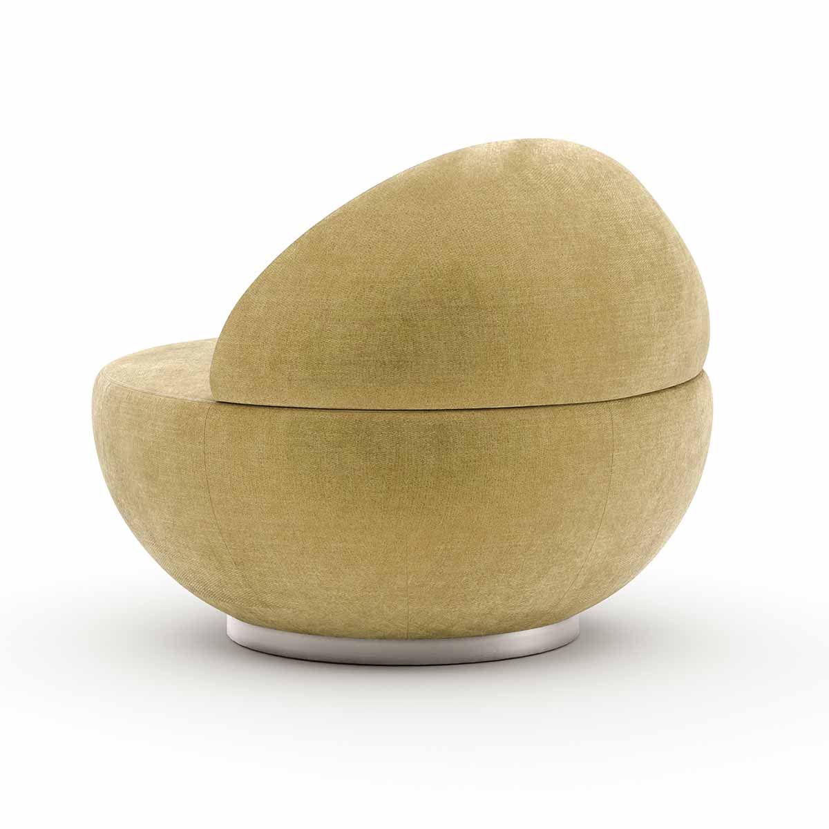 Jagger Swivel Chair – Ochre - Image 6
