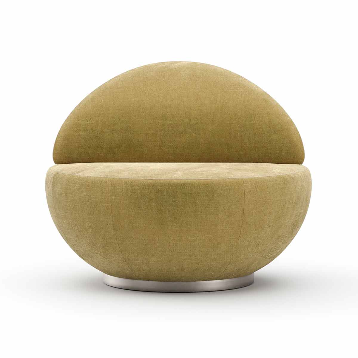 Jagger Swivel Chair – Ochre - Image 4