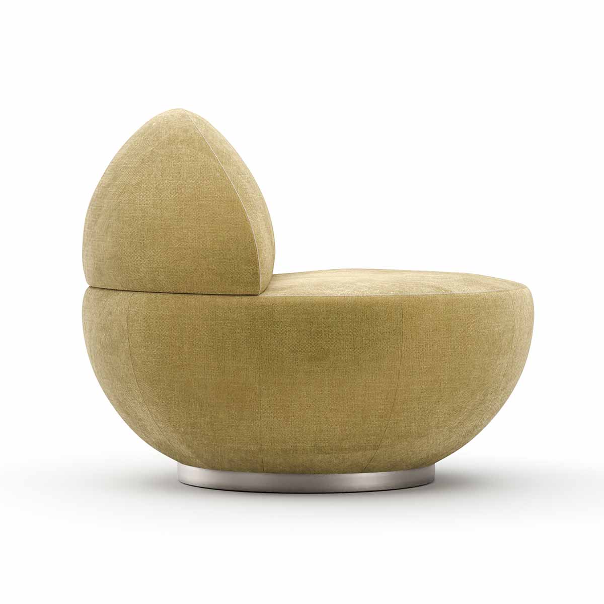 Jagger Swivel Chair – Ochre - Image 5