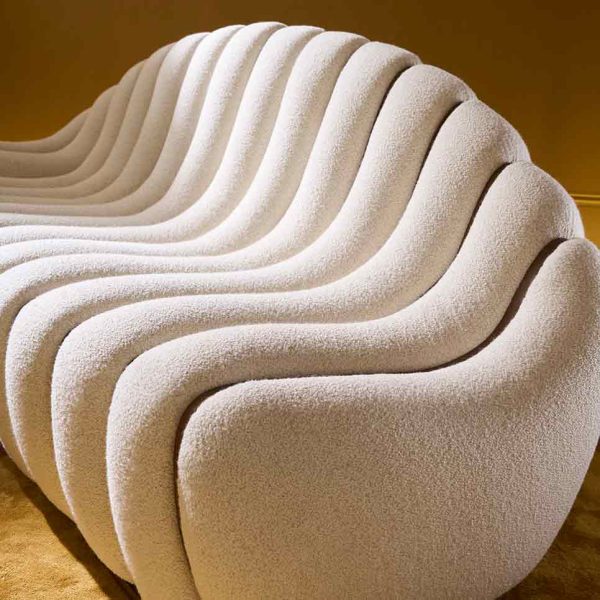 Chrysalis Sofa – Ivory | Caracole Fall 2025 | Elegant Contemporary Luxury Exclusive Designer Furniture