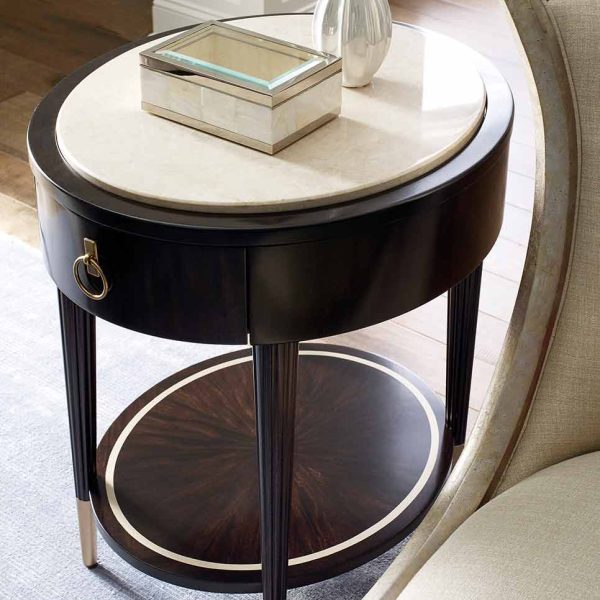 Everly Side Table | Traditional Fine Luxury Classical Handcrafted Furniture